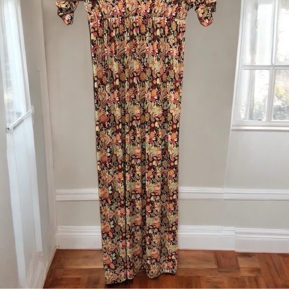 Multi‎ color Floral Dress size L - Picture 2 of 2